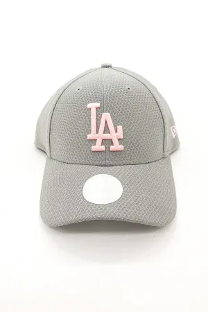 Los Angeles Dodgers 9FORTY Strapback Grey Pink