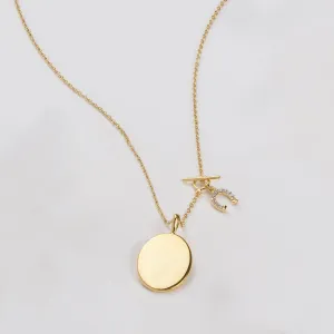 Lucky 14K Gold Vermeil Necklace