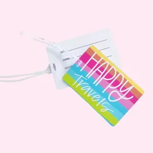 Luggage Tag - Happy Travels