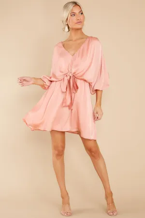 Luxurious Taste Rose Mauve Dress
