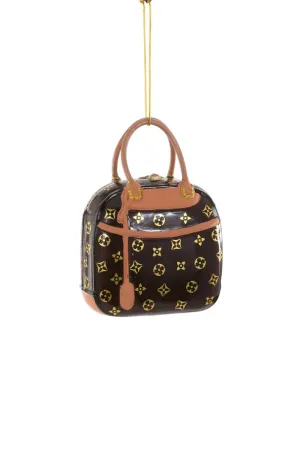 Luxury Brown Handbag Ornament