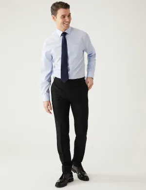 Marks & Spencer Slim Stretch Suit Pants, Black