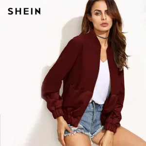 Maroon Casual Jacket