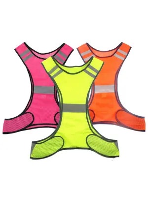 Men's and Women's Reflective Vest for High Visibility at Night - SF0510