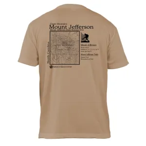 Mount Jefferson Classic Mountain Basic Crew T-Shirt