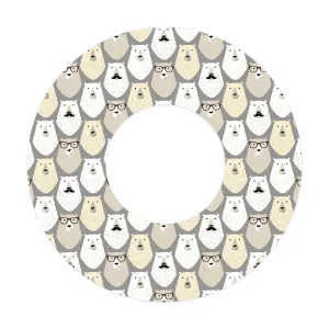 Mr. Bear Patch  Tape Designed for the FreeStyle Libre 2