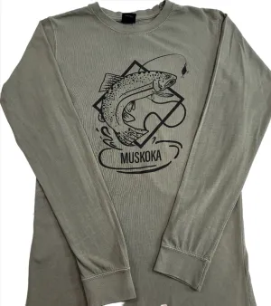 Muskoka Long Sleeve Shirt in Army Green