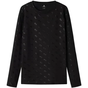 Name It Black Nikanel Slim Blouse