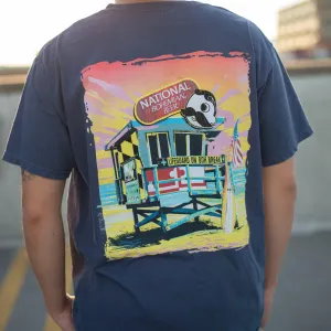 Natty Boh Lifeguard Stand (Navy) / Shirt