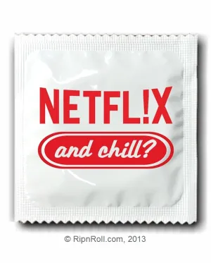 Netflix and Chill Condoms - The Original!