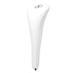 No Logo Driver and Fairway Headcovers (White)