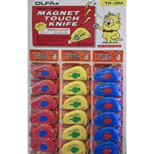 Olfa Utility-Magnet Touch Cutter - (OL-TK-3M/24).