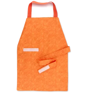 Orange Cloth Apron