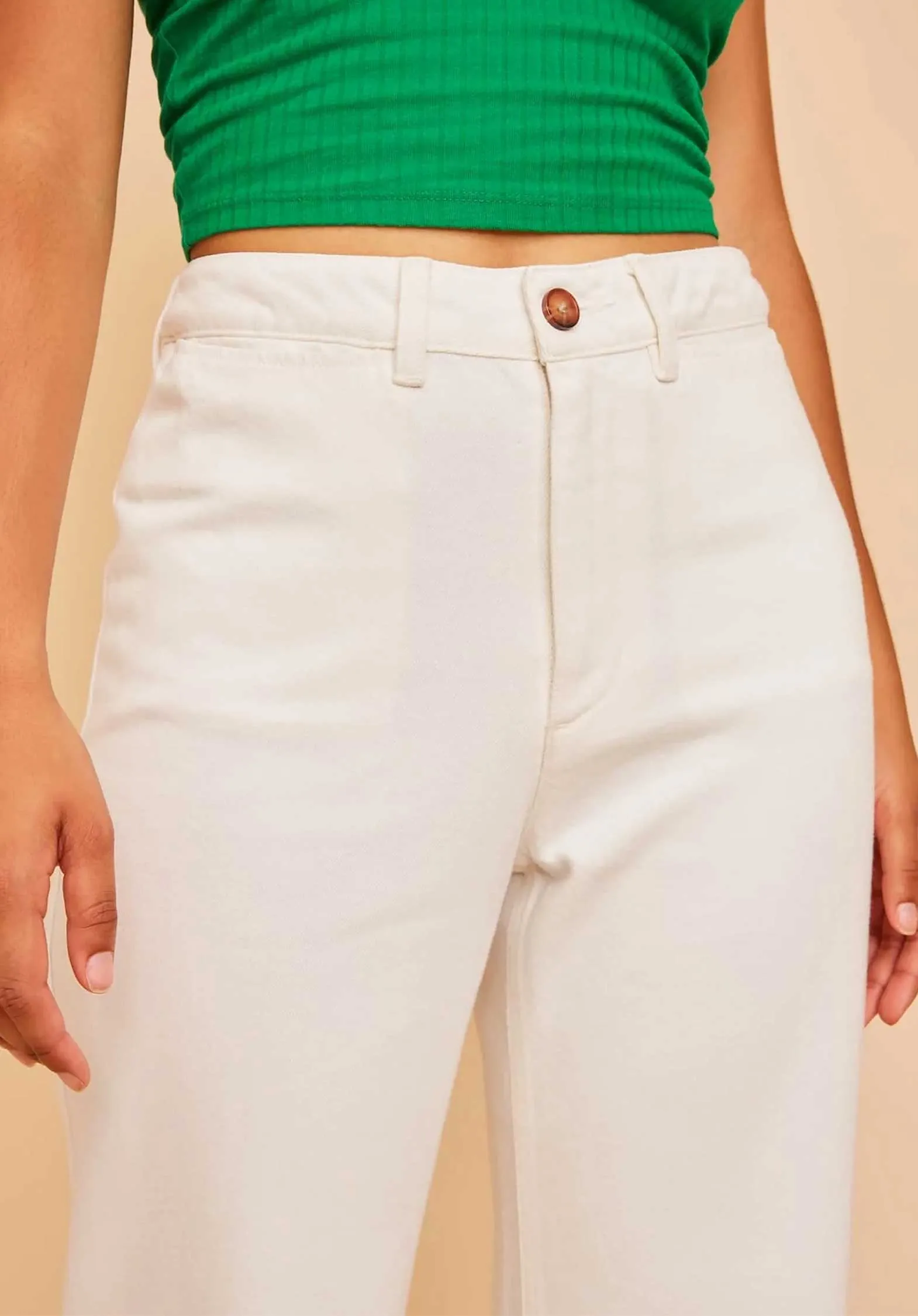 Pants Swann Denim Po1101-231 White