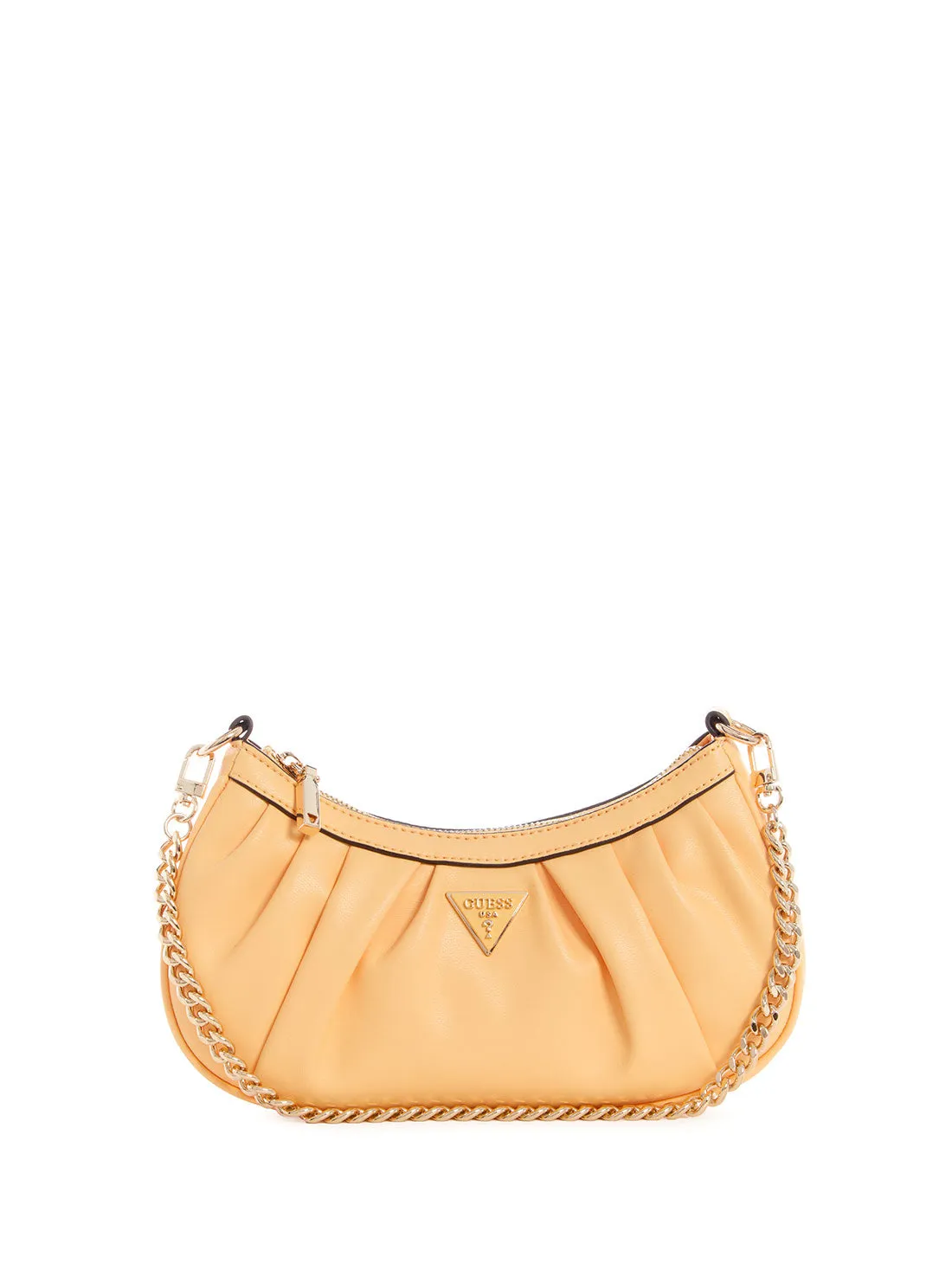 Peach Mariana Pouch Shoulder Bag