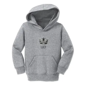 Personalized Los Angeles Kings Toddler Pullover Hooded Sweatshirt
