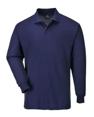 Portwest Genoa Long Sleeved Polo Shirt - B212