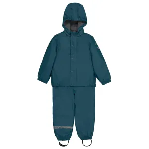 PU Rainwear Fleece Lining (overalls 74-104) - Orion Blue
