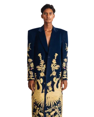 "GOLDEN PEACOCK" LONG COAT