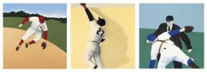 "Play Ball - Summer" (Fielders) - Modern Art Editions