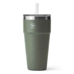 Rambler 26 Oz Stackable Cup - Camp Green