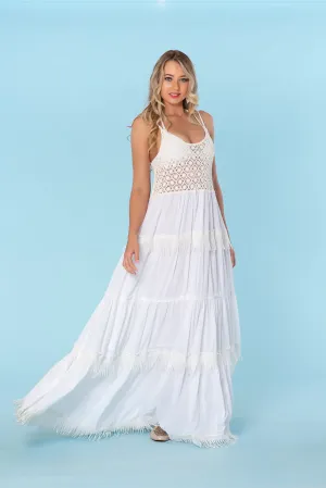 Ranee's white sundress