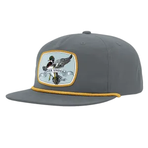 Red Eye Flight Rope Hat Gunsmoke