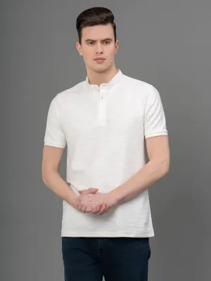 Red Tape Melange Polo T-Shirt for Men | Comfortable & Stylish
