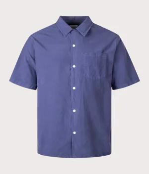 Relaxed Fit Carsten Tencel Short Sleeve Shirt
