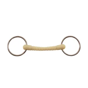 RIBBED MOUTH SNAFFLE BIT