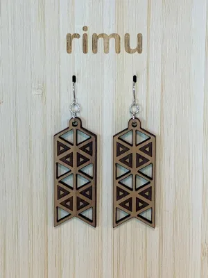 Rimu Earrings - Karetu