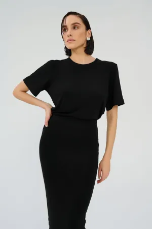 Saint Body Oversize T-Shirt Body Black