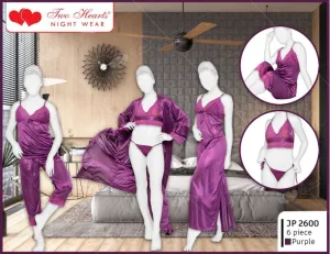 Sajiero Willa 6 Piece Nightwear Set