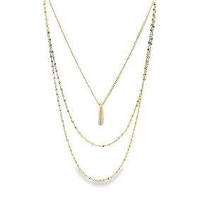Sculptural Droplet Necklace