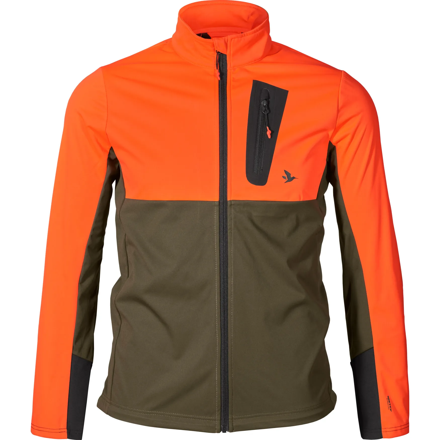 Seeland Men&#x27;s Force Advanced Softshell Jacket Hi-Vis Orange | Buy Seeland Men&#x27;s Force Advanced Softshell Jacket Hi-Vis Orange here | Outnorth