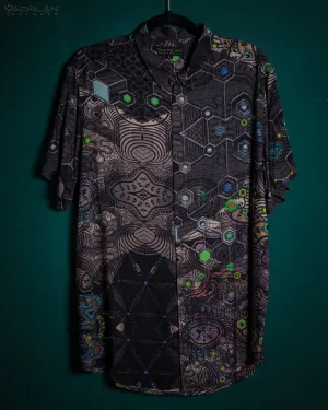 Shirt Men Half Sleeves / Viscose - PSYGALAK