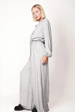 Skye Wide Leg Pants Grey