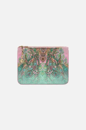 SMALL CANVAS CLUTCH LOST CITY