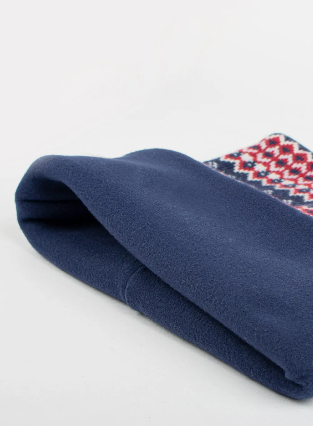 Snoody in Navy Fair Isle