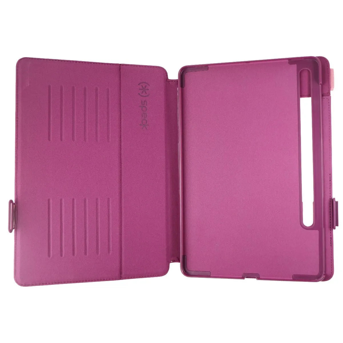 Speck Balance Series Folio Case for Samsung Galaxy Tab S7 - Royal Pink/Burgundy