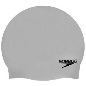 Speedo Plain Moulded Silicone Cap Chrome | Buy Speedo Plain Moulded Silicone Cap Chrome here | Outnorth
