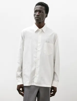 Standard Silk Shirt White