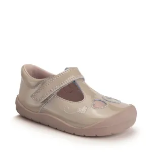 Startrite Girls Shoe Party Taupe Patent