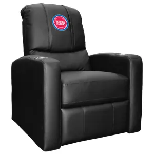 Stealth Recliner with Detroit Pistons Logo