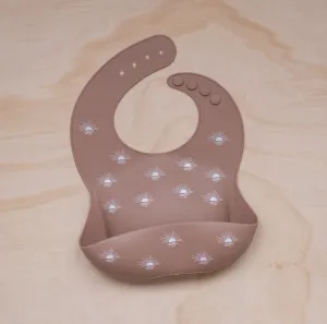 Sunset Silicone Bib - Terracotta