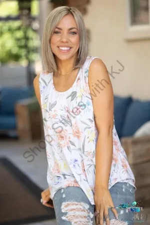Sweet Petals Sleeveless Top