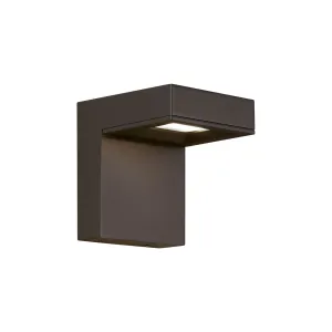 Taag 6 In. PC|SP LED Outdoor Wall Sconce 3000K Bronze Finish
