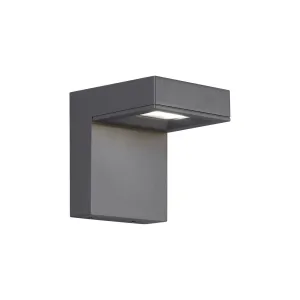 Taag 6 In. SP|Surge Protection LED Outdoor Wall Sconce 3000K Gray Finish
