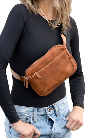 TEEK - Vegan Leather Everywhere Sling Belt Bag