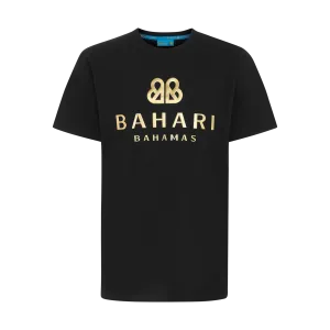 THE BAHAMIA TEE-BLACK & GOLD